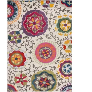 MONACO - Tapis d'intérieur bohème chic Safavieh pas cher