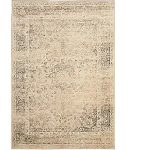 Safavieh Tapis viscose beige 160 x 229 cm pas cher
