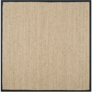 Safavieh Tapis herbe de mer beige 183 x 183 cm pas cher