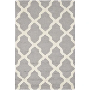 Safavieh Tapis laine gris 122 x 183 cm pas cher