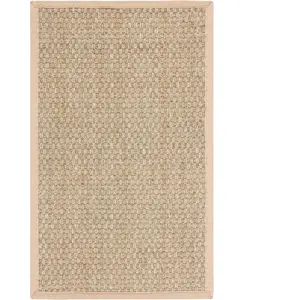 Comparateur de prix : Safavieh Tapis herbe de mer beige 91 x 152 cm