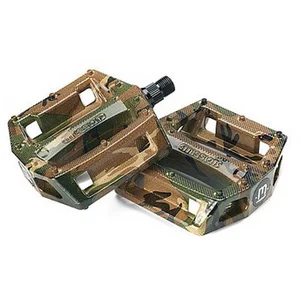Pedales mission bmx impulse plastique camo pas cher