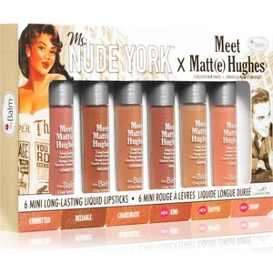 theBalm - Ms. Nude York x Triff Matt(e) Hughes Coffrets 7.2 ml Marron ... pas cher