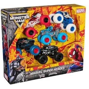 Comparateur de prix : Pack de 5 véhicules Dc Comics Spider-Man Die-Cast Monster Jam