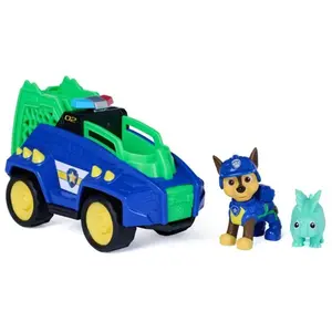 Pack figurines et véhicule Pat'Patrouille Chase Le Film Mission Dino