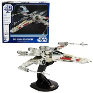 Comparateur de prix : Spin Master Star Wars - CHASSEUR X-WING - Maquette 4D à construire - 28 cm
