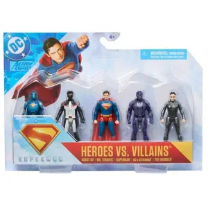 Comparateur de prix : Spin Master Superman Multipack Figurines 8 Cm Superman Movie