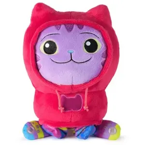 Comparateur de prix : Gabby Et La Maison Magique - Peluche A Fonction 25 Cm Dj Miaou