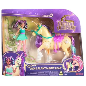 Comparateur de prix : Unicorn Academy Licorne Leaf avec Lumières et Poupée Ava