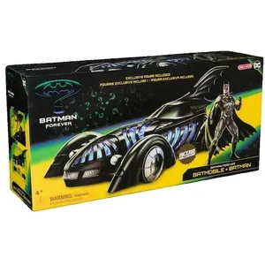 DC Comics DC RETRO COLLECTION - BATMAN - PACK BATMOBILE + FIGURINE BATMAN FOREVER pas cher