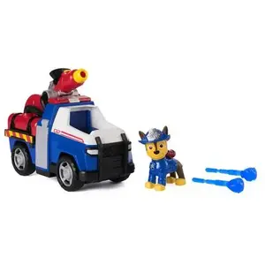 Comparateur de prix : La Pat' Patrouille - Vehicule + Figurine Fire Rescue Chase Pour Enfant