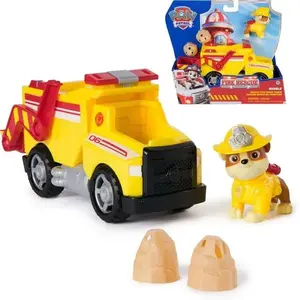 Comparateur de prix : La Pat' Patrouille - Vehicule + Figurine Fire Rescue Ruben Pour Enfant