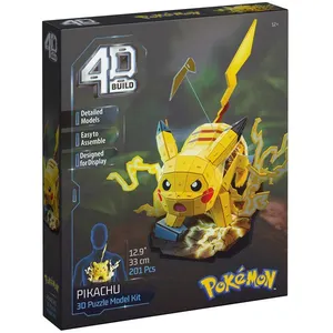 Comparateur de prix : Puzzle 3D 198 pièces 4D Build Pikachu Pokémon