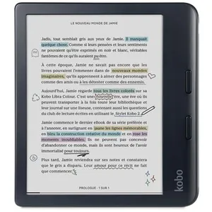 Comparateur de prix : Liseuse numerique Kobo by Fnac Libra Colour 7'' 32 Go Noir