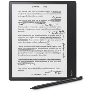 Comparateur de prix : Rakuten Kobo Elipsa 2E e-book reader Touch screen 32 GB Wi-Fi Black