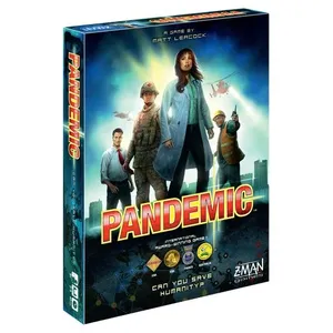 Comparateur de prix : Asmodee Z-Man Games , Pandemic , Board Game , Ages 8+ , 2-4 Players , 45 Minutes Playing Time