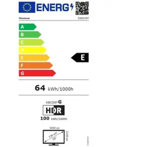 Hisense 55E63NT 139 cm Reconditionné pas cher
