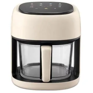 ANTCOOL Friteuse à air de 4,5 litres et 1400 watts avec 8 programmes p... pas cher