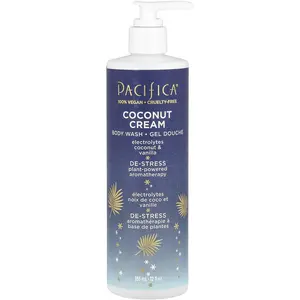 Pacifica, Coconut Cream, Body Wash, Coconut & Vanilla, 12 fl oz (355 ml) pas cher