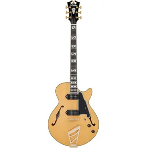 D'angelico Deluxe Ss Baritone Satin Honey Guitare Hollow Body BarytonVendu parbax-music