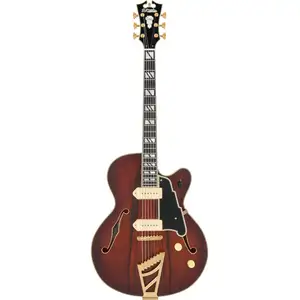 D'angelico Deluxe 59 Satin Brown Burst