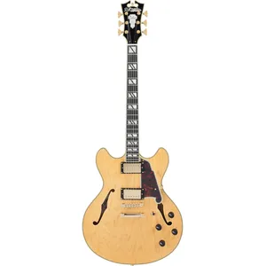 Comparateur de prix : D'Angelico Deluxe DC Satin Honey