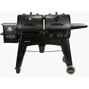 Comparateur de prix : Pitboss - Barbecue Pit Boss Navigator 1230 mixte pellets & gaz - Noir