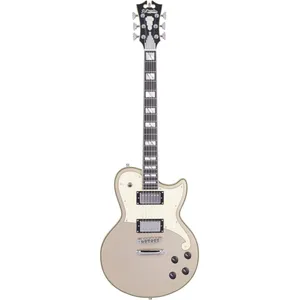 D'angelico Deluxe Atlantic Desert Gold Guitare Électrique Avec ÉtuiVendu parbax-music