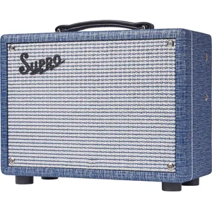Supro '64 Super Blue Rhino Hide Combo Guitare