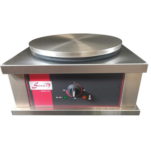 Non communiqué Crêpière Electrique Carrée à Usage Intensif Ø 400 mm Sofraca pas cher