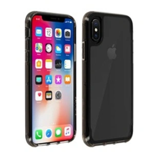 Griffin Survivor Clear Coque pour iPhone X - Noir/Fumé/Transparent