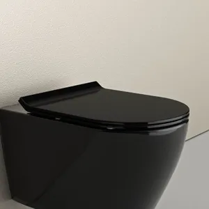 Bernstein Abattant lunette WC, Cuvette toilettes avec charnières acier... pas cher