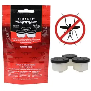 Comparateur de prix : Non communiqué Lot 3 recharges Atrakta pour anti-moustiques tigres Mosquito Magnet