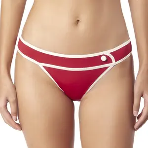 Huit - Bas de maillot de bain Maya rouge S pas cher