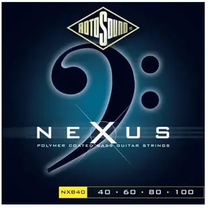 Comparateur de prix : Rotosound NXB40 - Jeu de cordes basse Nexus Coated Type 52 - 40-100