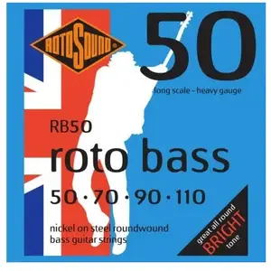 Comparateur de prix : Rotosound RB50 Roto Bass - Jeu de cordes basse - 50-110