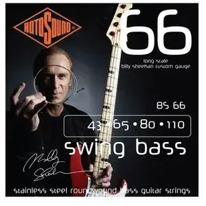 Rotosound BS66 Billy Sheehan signature - Jeu de cordes basse - 43-110