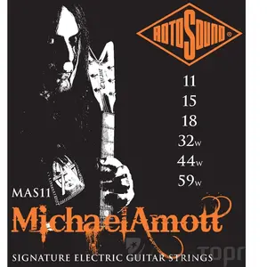 Comparateur de prix : Rotosound CRS MAS11 Jeu de Cordes Signature M Amott 11-59
