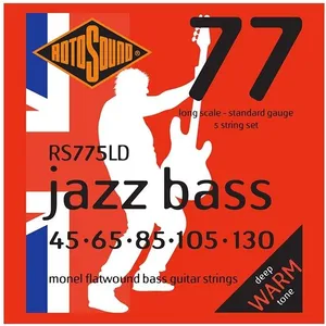 Comparateur de prix : Rotosound RS775LD Jazz bass - Jeu de 5 cordes basse - 45-130