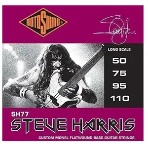 Comparateur de prix : Rotosound SH77 Jazz Bass Steve Harris - Jeu de cordes basse - 50-110