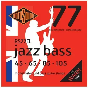 Comparateur de prix : Rotosound RS77M Jazz bass - Jeu de cordes basse médium scale - 40-90
