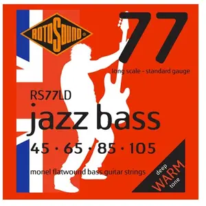 Comparateur de prix : Rotosound Jazz bass RS77LD - jeu de cordes guitare basse