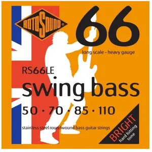 Rotosound Swing Bass 66 RS66le Stainless Steel 50110 Cordes guitares basses 4