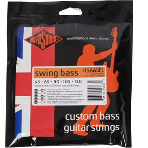 Comparateur de prix : Rotosound RS665EL Swing Bass - Jeu de 5 cordes basse - 45-130
