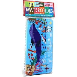 Eeboo Palette aquarelle sous la mer pas cher