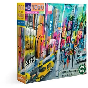 Comparateur de prix : Puzzle 1000 pièces Eeboo Times Square