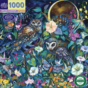 Eeboo Puzzle 1000 pièces : Jardin sous la lune pas cher
