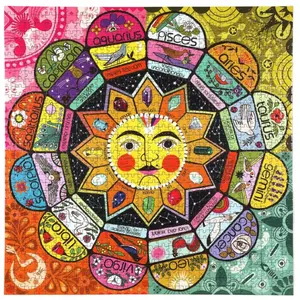 eeBoo 1000 pièces Astrologique-Puzzle Adulte sur Les Signes-PZTAGY