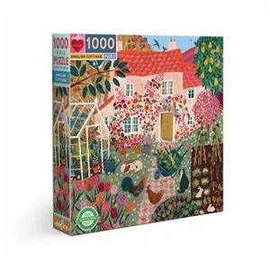 Puzzle Eeboo English Cottage 1000 pièces pas cher