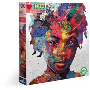 Non communiqué Puzzle carton adulte 1000 pieces ANGELA EEBOO Carton Multicolore